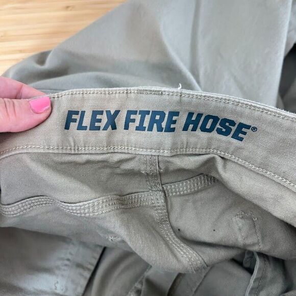 Duluth Trading Co Mens 38X32 Flex Fire Hose Relaxed Fit Straight Leg Pants - Picture 7 of 7